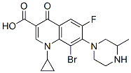 CAS#: 182868-35-5， 8-Bromo-1-Cyclopropyl-6-Fluoro-7-(3-Methylpiperazin-1-Yl)-4-Oxoquinoline-3-Carboxylic Acid
