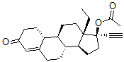 CAS 登录号：18290-31-8， 炔诺孕酮乙酸酯