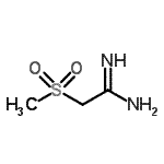 CAS 登录号：183180-66-7， 2-(甲基磺酰基)乙脒
