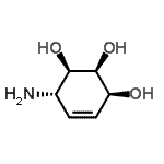 CAS 登录号：183182-27-6， (1R,2S,3S,6S)-6-氨基-4-环己烯-1,2,3-三醇