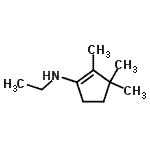 CAS 登录号：183247-86-1， N-乙基-2,3,3-三甲基-1-环戊烯-1-胺
