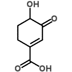 CAS 登录号：183254-44-6， 4-羟基-3-氧代-1-环己烯-1-羧酸