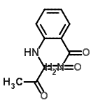 CAS 登录号：18326-62-0， 2-(丙酮酰氨基)苯甲酰胺