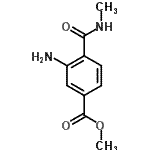 CAS#: 183431-11-0， Methyl 3-Amino-4-(Methylcarbamoyl)Benzoate