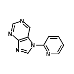 CAS 登录号：18346-07-1， 7-(2-吡啶基)-7H-嘌呤