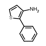 CAS 登录号：183676-85-9， 2-苯基-3-噻吩胺