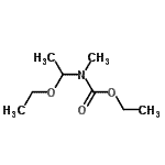 CAS 登录号：184647-54-9， 乙基(1-乙氧基乙基)甲基氨基甲酸酯