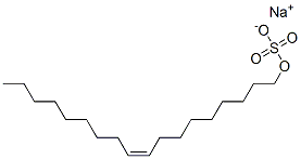 CAS 登录号：1847-55-8， 钠(Z)-十八碳-9-烯基硫酸盐