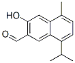 CAS#: 18478-73-4， 3-Hydroxy-5-Methyl-8-(1-Methylethyl)-2-Naphthalenecarbaldehyde