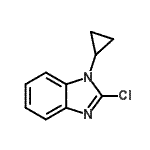 CAS 登录号：184832-29-9， 2-氯-1-环丙基-1H-苯并咪唑
