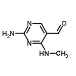 CAS 登录号：185040-30-6， 2-氨基-4-(甲基氨基)-5-嘧啶甲醛