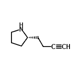 CAS#: 185114-98-1， (2R)-2-(3-Butyn-1-Yl)Pyrrolidine