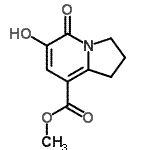 CAS#: 185198-42-9， Methyl 6-Hydroxy-5-Oxo-1,2,3,5-Tetrahydro-8-Indolizinecarboxylate