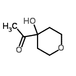 CAS 登录号：185206-97-7， 1-(4-羟基四氢-2H-吡喃-4-基)乙酮