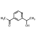 CAS 登录号：185220-30-8， 1-[2-(1-羟基乙基)-4-吡啶基]乙酮