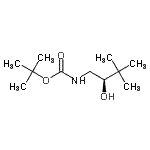 CAS#: 185426-15-7， 2-Methyl-2-Propanyl [(2R)-2-Hydroxy-3,3-Dimethylbutyl]Carbamate