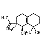 CAS 登录号：185429-83-8， 1-[(1R,2S)-1,2,8,8-四甲基-1,2,3,4,5,6,7,8-八氢-2-萘基]乙酮
