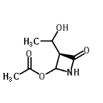 CAS#: 185515-28-0， (3R)-3-(1-Hydroxyethyl)-4-Oxo-2-Azetidinyl Acetate