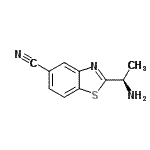 CAS#: 185949-62-6， 2-[(1R)-1-Aminoethyl]-1,3-Benzothiazole-5-Carbonitrile