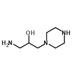 CAS 登录号：186343-40-8， 1-氨基-3-(1-哌嗪基)-2-丙醇