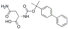 CAS 登录号：18635-06-8， N2-[(1-[1,1'-联苯]-4-基-1-甲基乙氧基)羰基]-L-天冬氨酰胺