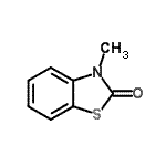 CAS 登录号：18644-20-7， 3-甲基-1,3-苯并噻唑-2(3H)-酮