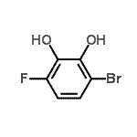 CAS 登录号：186589-83-3， 3-溴-6-氟-1,2-苯二酚