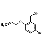 CAS 登录号：187230-43-9， [2-(烯丙氧基)-5-溴苯基]甲醇