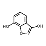 CAS 登录号：187481-33-0， 1-苯并呋喃-3,7-二醇