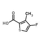 CAS 登录号：187962-16-9， 4-氟-3-甲基-2-噻吩羧酸