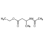 CAS 登录号：187989-67-9， 乙基3-乙酰氨基丁酸酯
