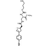 CAS#: 188016-51-5， Methyl N-(Butoxycarbonyl)-3-({[(5R)-3-(4-Cyanophenyl)-4,5-Dihydro-1,2-Oxazol-5-Yl]Acetyl}Amino)-L-Alaninate