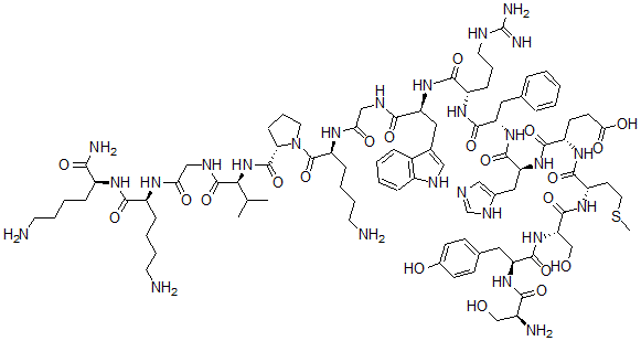 CAS#: 18806-03-6， Acth Amide (1-16)