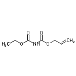 CAS 登录号：188193-21-7， 烯丙基乙基亚氨基二碳酸酯