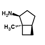 CAS 登录号：188415-93-2， (1R,2S,5R)-1-甲基双环[3.2.0]庚烷-2-胺