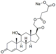 CAS#: 18843-27-1， Sodium 4-[2-[(10R,11S,13S,17S)-11-hydroxy-3-keto-10,13-dimethyl-1,2,6,7,8,9,11,12,14,15,16,17-dodecahydrocyclopenta[a]phenanthren-17-yl]-2-keto-ethoxy]-4-keto-butyrate
