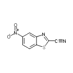 CAS 登录号：188672-84-6， 5-硝基-1,3-苯并噻唑-2-甲腈
