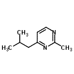 CAS 登录号：188708-01-2， 4-异丁基-2-甲基嘧啶
