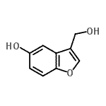 CAS#: 188797-10-6， 3-(Hydroxymethyl)-1-Benzofuran-5-Ol
