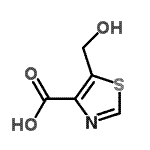 CAS 登录号：188891-43-2， 5-(羟基甲基)-1,3-噻唑-4-羧酸