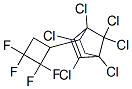CAS 登录号：1890-47-7， 1,2,3,4,7,7-六氯-5-(2,2,3,3-四氟环丁基)降冰片-2-烯