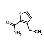 CAS 登录号：189330-07-2， 3-乙基-2-噻吩甲酰胺
