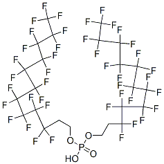 CAS 登录号：1895-26-7， 二[3,3,4,4,5,5,6,6,7,7,8,8,9,9,10,10,11,11,12,12,12-二十一氟十二烷基]磷酸氢酯