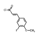 CAS#: 189753-33-1， 2-Fluoro-1-Methoxy-4-[(E)-2-Nitrovinyl]Benzene