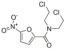 CAS 登录号：1901-10-6， N,N-二(2-氯乙基)-5-硝基-2-呋喃甲酰胺