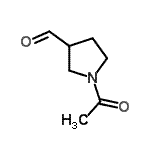 CAS 登录号：191347-95-2， 1-乙酰基吡咯烷-3-甲醛