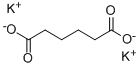 CAS#: 19147-16-1， Hexanedioic Acid Potassium Salt (1:2)
