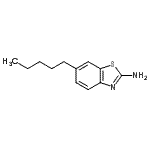 CAS#: 191719-16-1， 6-Pentyl-1,3-Benzothiazol-2-Amine