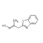 CAS 登录号：191793-43-8， (2E)-1-(1,3-苯并噻唑-2-基)-N-羟基-2-丙亚胺