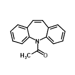 CAS 登录号：19209-60-0， 1-(5H-二苯并[b,f]氮杂卓-5-基)乙酮